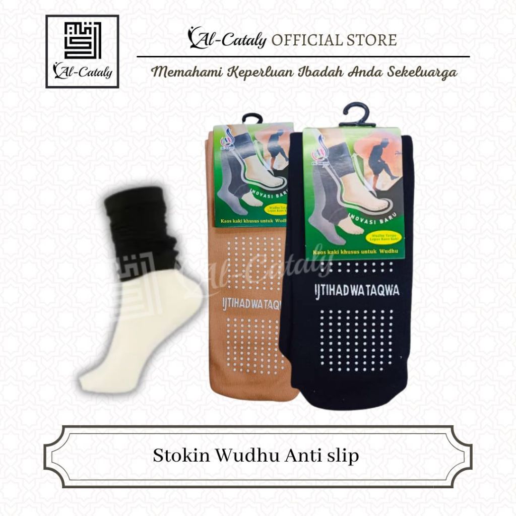 AlCataly : Stokin Mesra Wuduk Wanita Anti Slip / Stokin wudhu muslimah ...