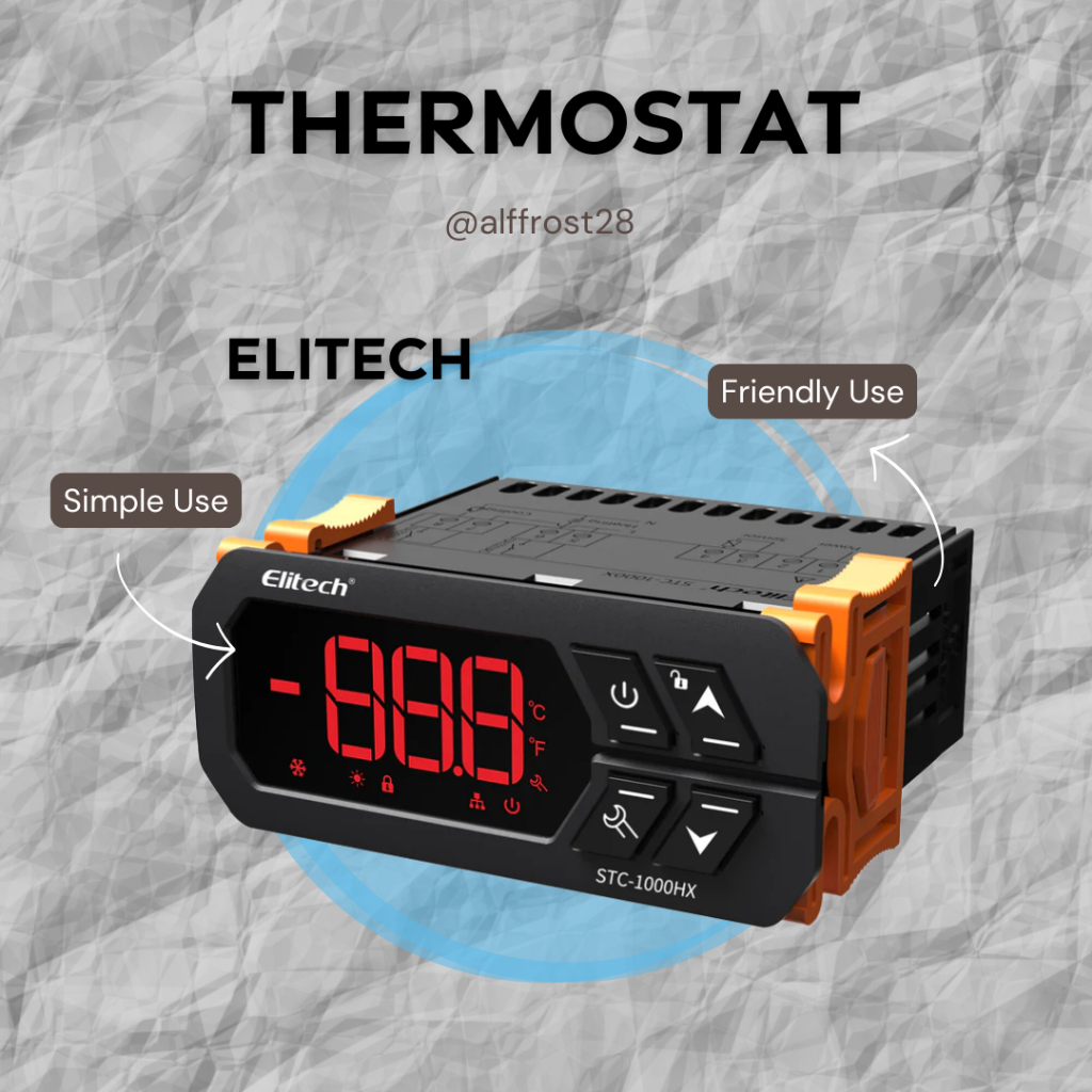 Elitech STC-1000HX Temperature Digital Controller Thermostat ...