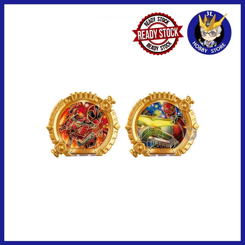 [READY STOCK] BANDAI DX Sentai Ring Set Shinkenger & Go-Busters Tega ...