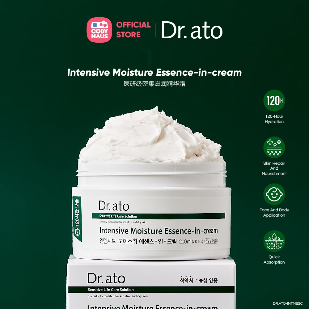 DR. ATO Intensive Moisture Essence-in-cream for Body and Face, Dry