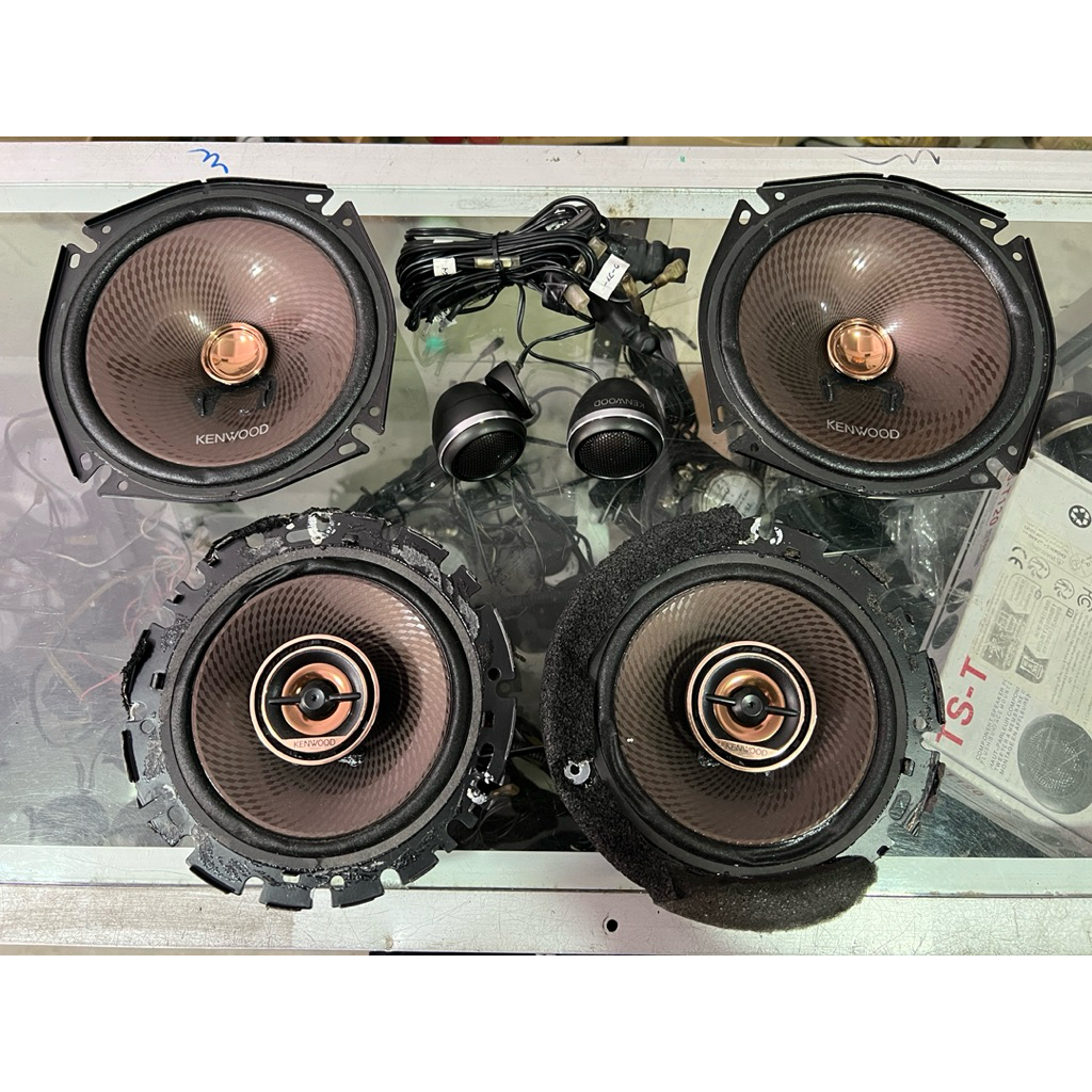 AUDIO SPEAKER SET KENWOOD KFC-RS164 KFC-RS174S used