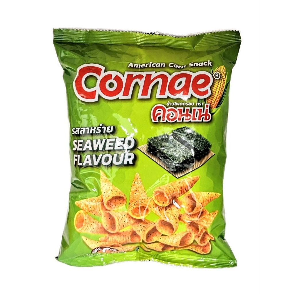 [HALAL] Thailand Cornae American Corn Snack Seaweed Flavour 48g (EXP 27 ...