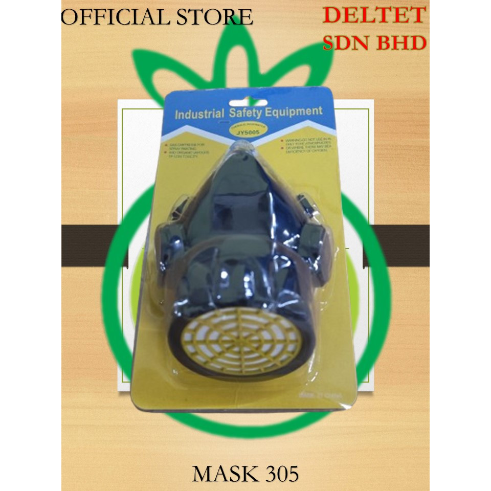 [MASK 305] NP 305 RESPIRATOR DOUBLE CARTRIDGE RESPIRATOR/Chemical Mask ...
