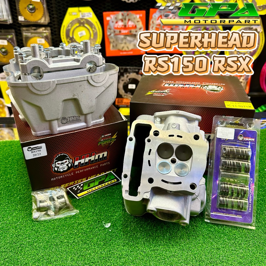 HHM RACING SUPERHEAD BIASA CNC RS150 RSX150 20/23 22/25 23/26 | Shopee ...