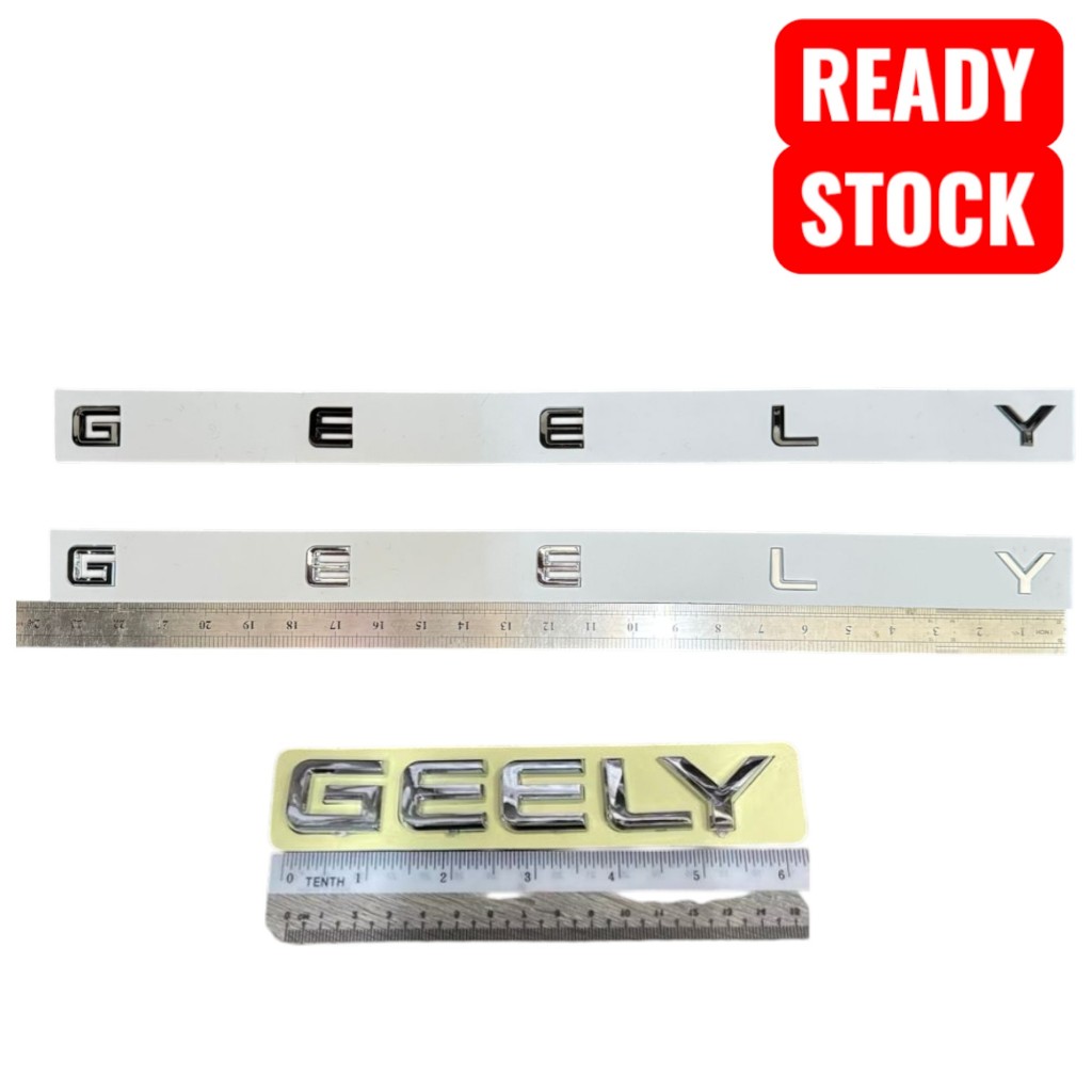 emblem geely china geely x70 x50 proton 6 INCHI DAN 23 INCHI | Shopee ...