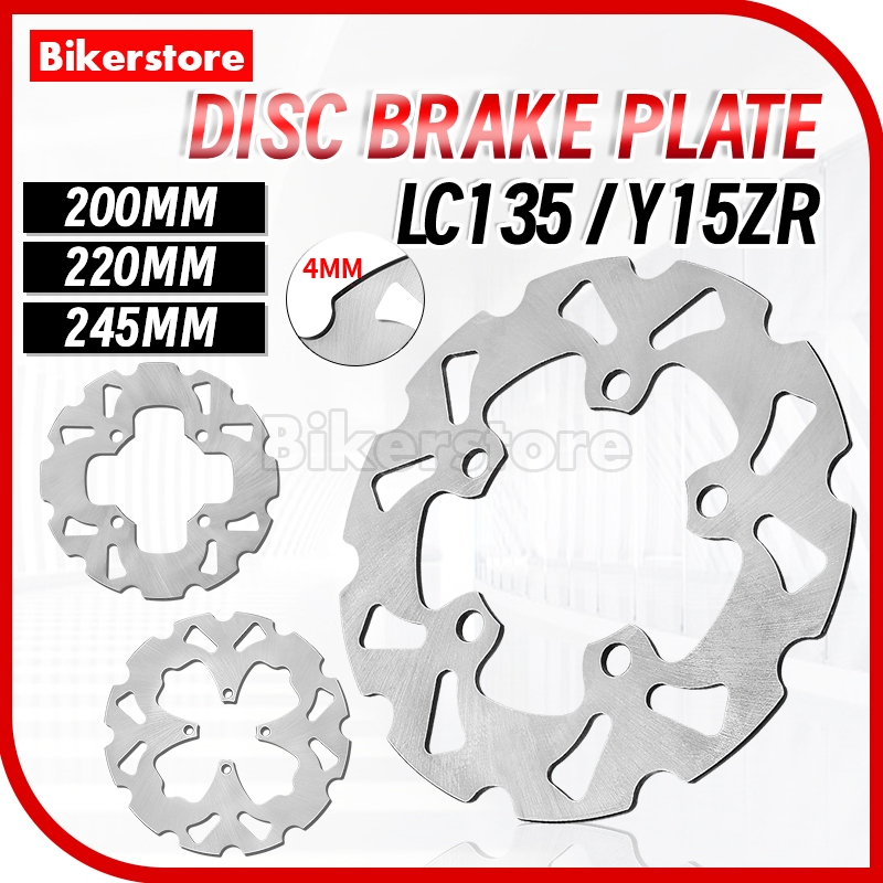 Disc Brake Plate Front & Rear 200MM 220MM 245MM LC135 Y15 V1 V2 Front ...