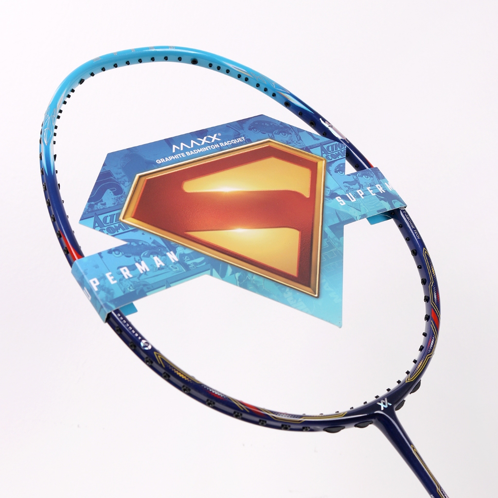 MAXX x SUPERMAN Racket SUPERMAN (FREE string & grip) | Shopee Malaysia