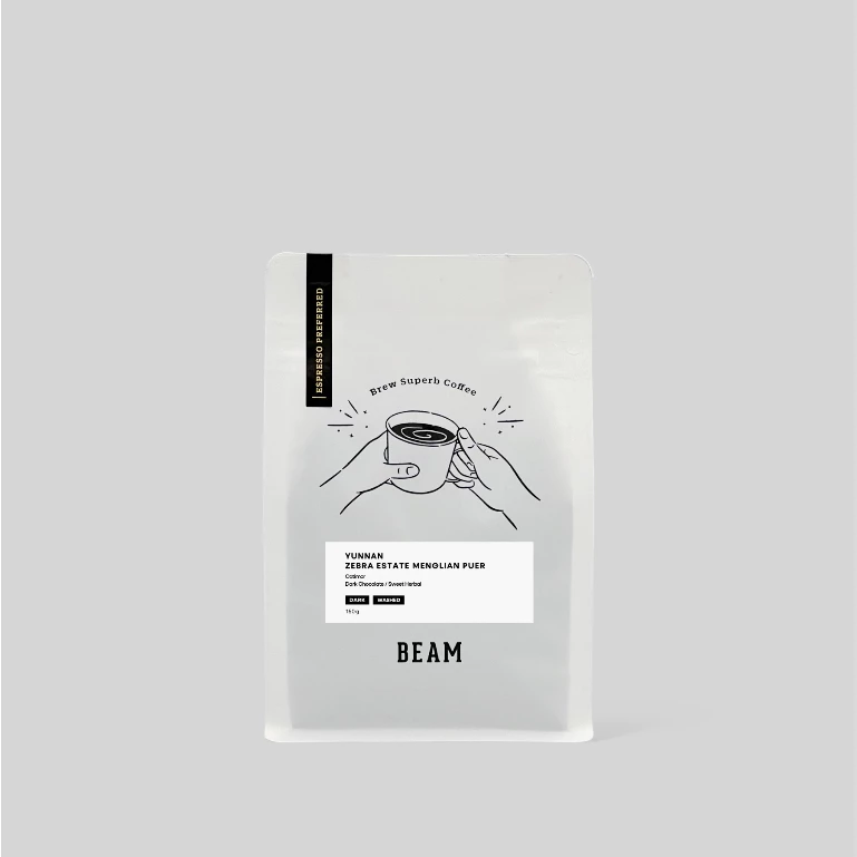 Beam Coffee Roastery China Yunnan Zebra Estate Menglian Puer – specialty coffee beans Malaysia
