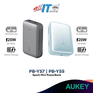 Aukey PB-Y55 10000mAh | PB-Y57 20000mAh Spark Mini Powerbank