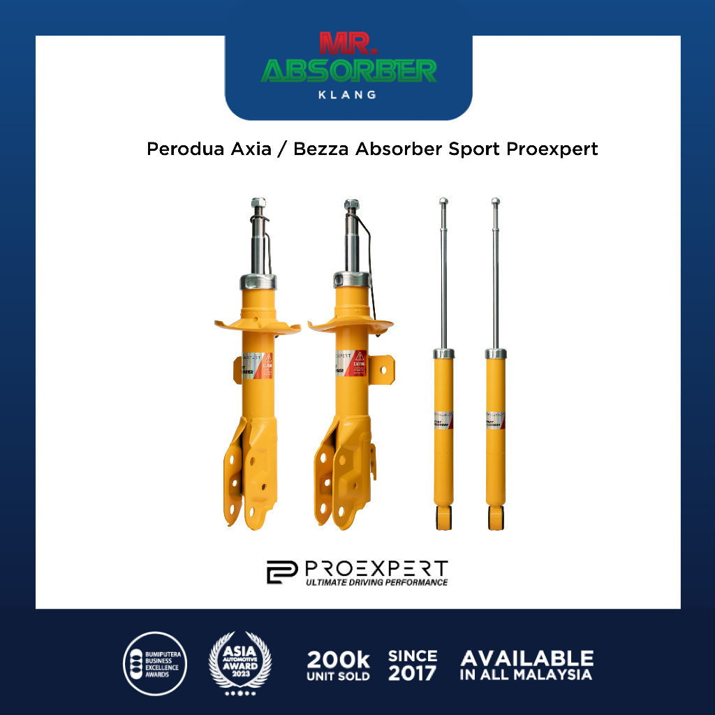 PERODUA AXIA/BEZZA ABSORBER SPORT PROEXPERT | Shopee Malaysia