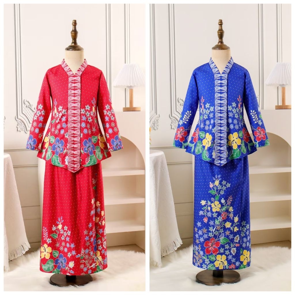 Kebaya Bunga Raya Kanak-kanak, Baju Merdeka Batik Kanak-kanak, # Baju ...