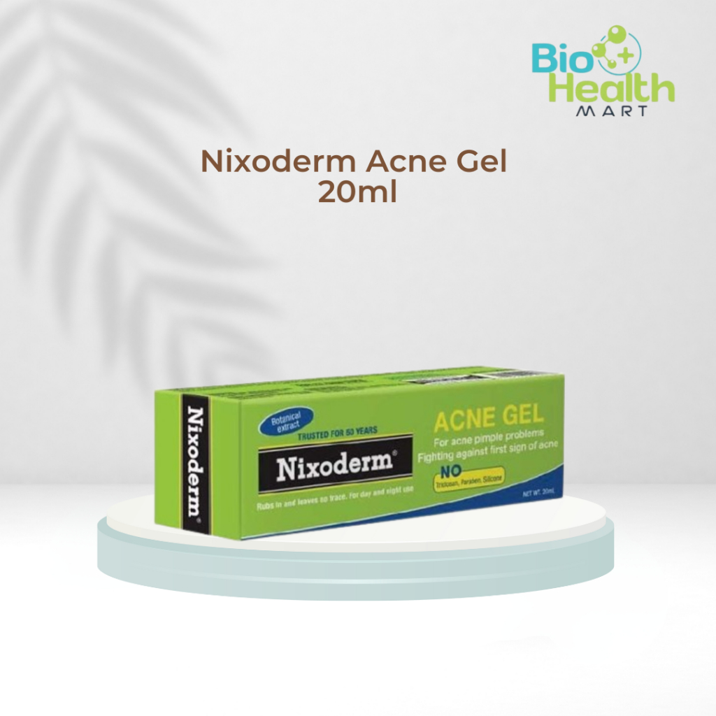 Nixoderm Acne Gel 20ml exp12/24 | Shopee Malaysia