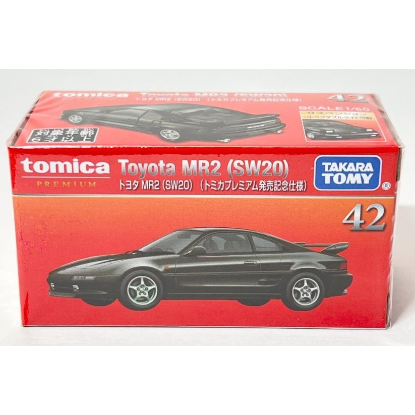 Voiture Miniature Takara Tomy Tomica Premium Toyota MR2 (SW20) – échelle 1/60 – Neuve