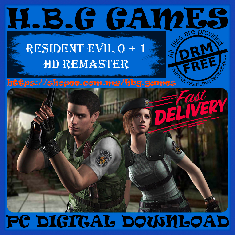 Resident Evil 0 + 1 HD Remaster [PC DIGITAL DOWNLOAD] [OFFLINE] [DRM ...
