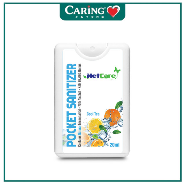 NETCARE COOL TEA POCKET HAND SANITIZER SPRAY 20ML | Shopee Malaysia