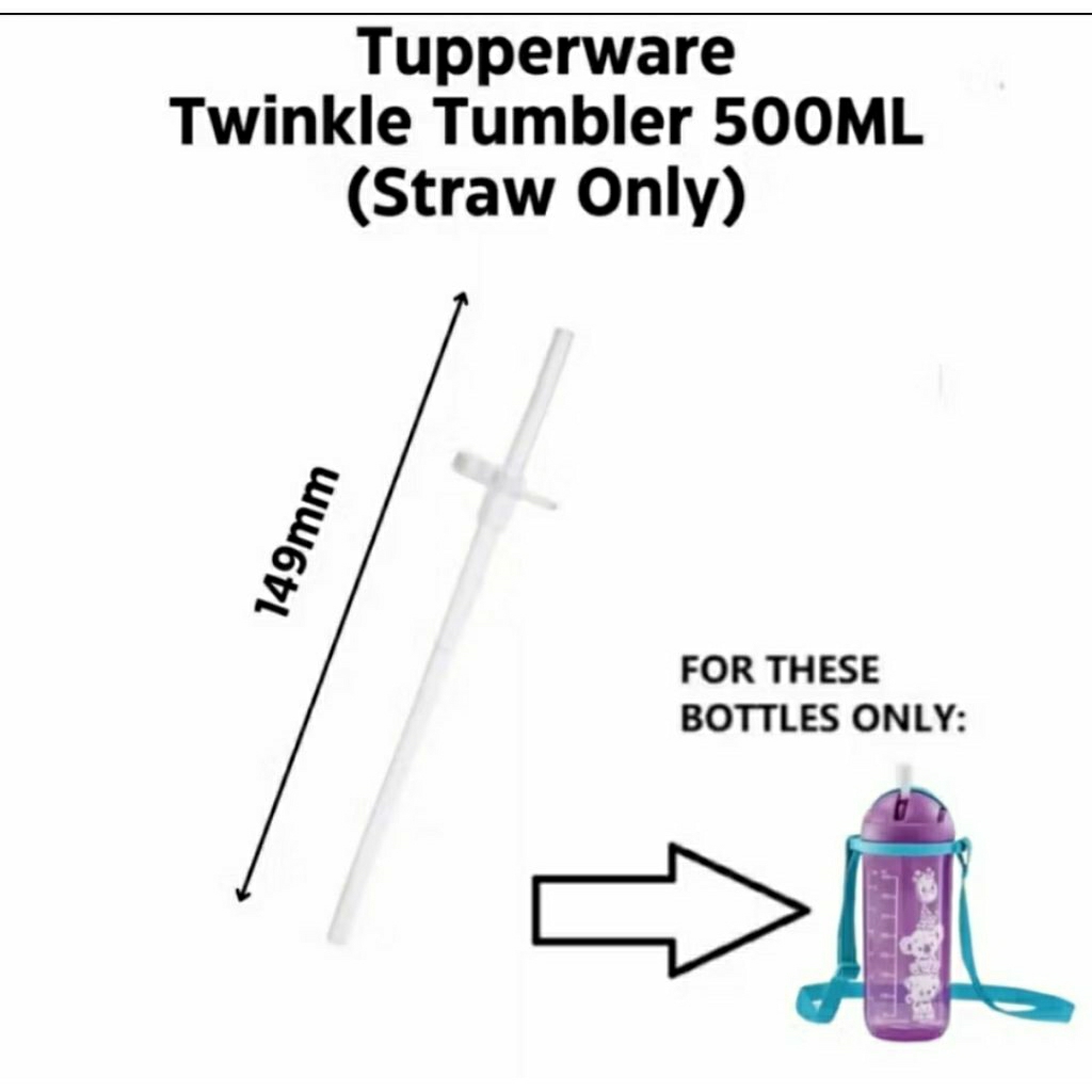 Tupperware Straw / Straw for Twinkle Timbler 500ml | Shopee Malaysia