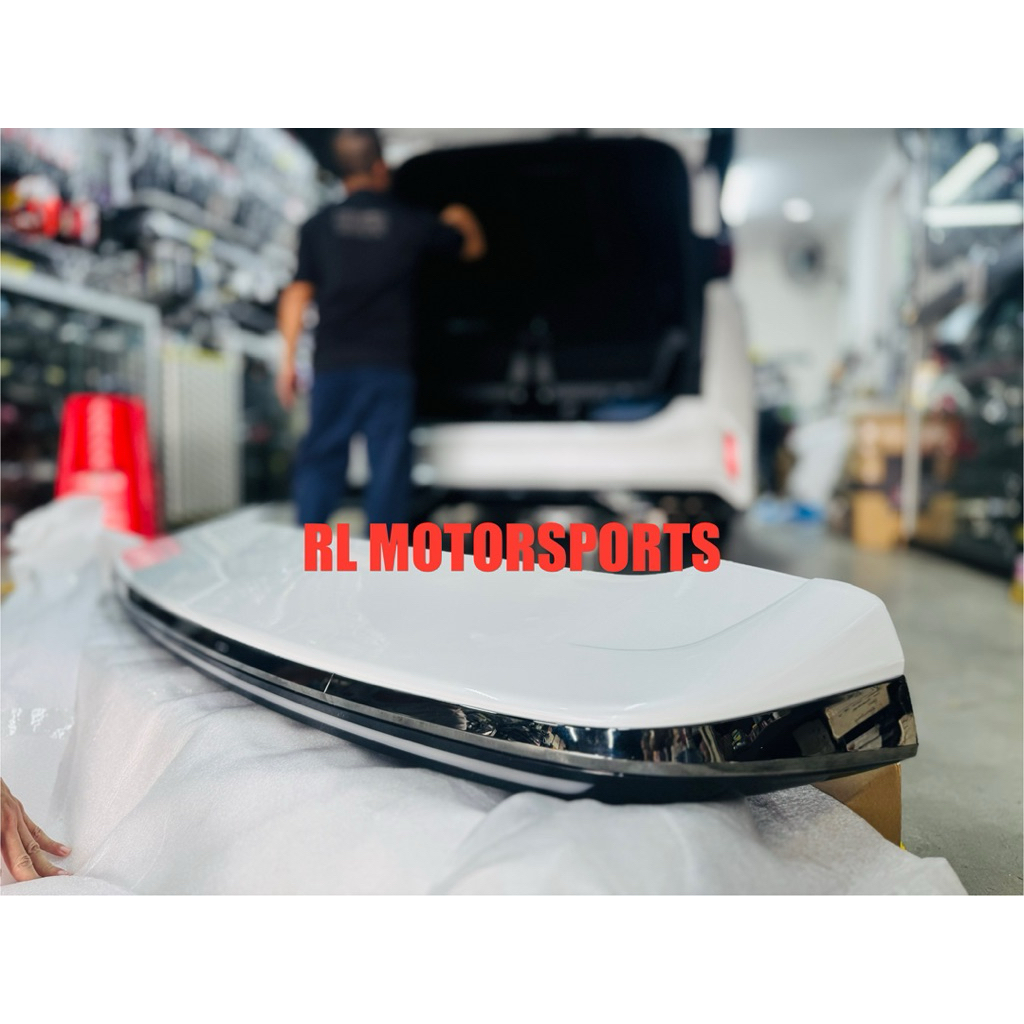 Toyota Vellfire Alphard AH40 2023 2024 2025 modellista rear top spoiler ...