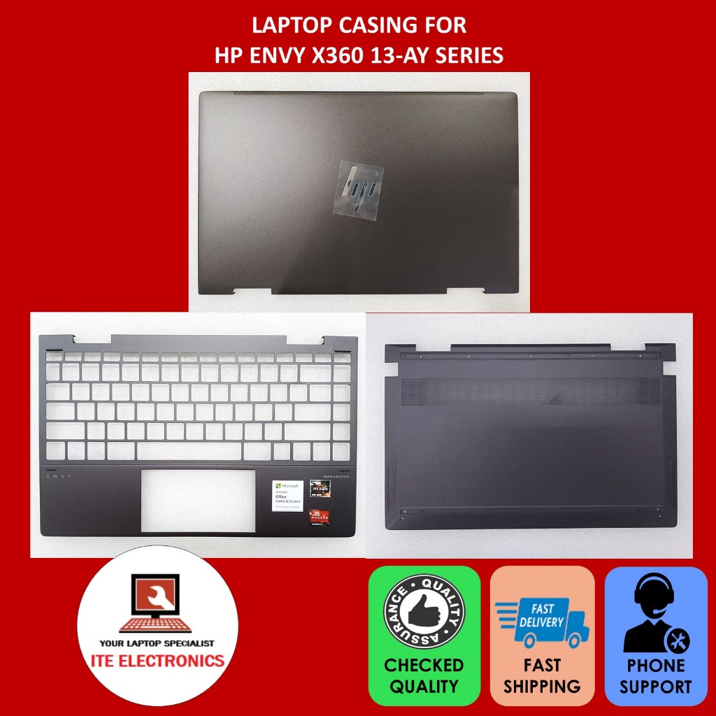 ORIGINAL NEW HP ENVY X360 13-AY SERIES LAPTOP LCD FRONT CASING A CASE ...