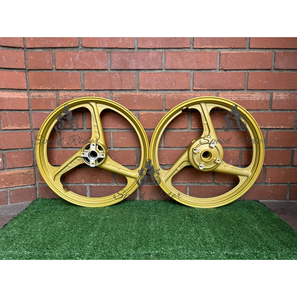 SPORT RIM 3 BATANG ENKEI LC135/Y125Z GOLD (PROMOSI CLEAR STOK) | Shopee ...