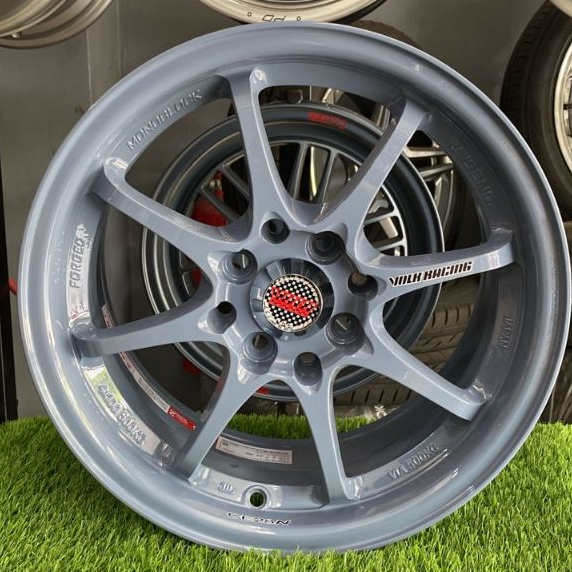 Volk Rays CE28 15 Inch 7JJ 8H100/114.3MM ET40 Gunmetal & Nardo Grey ...