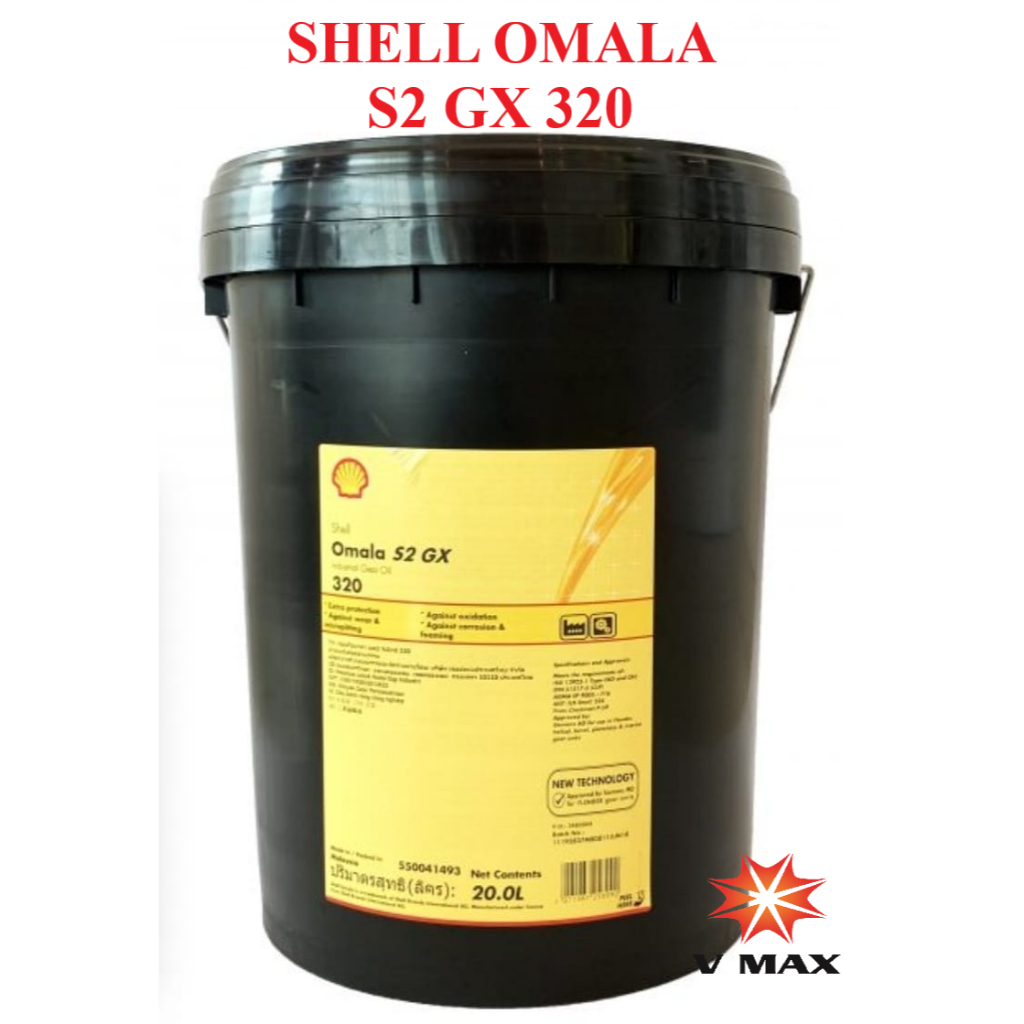 MINYAK GEAR INDUSTRI Shell Omala S2 GX 320 (20 Liters) - Industrial ...