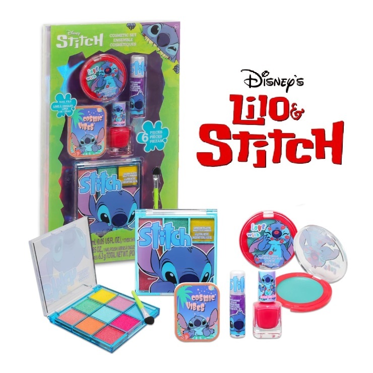 Disney Stitch 6 Piece Cosmetic Shadow Palette Makeup Set | Shopee Malaysia