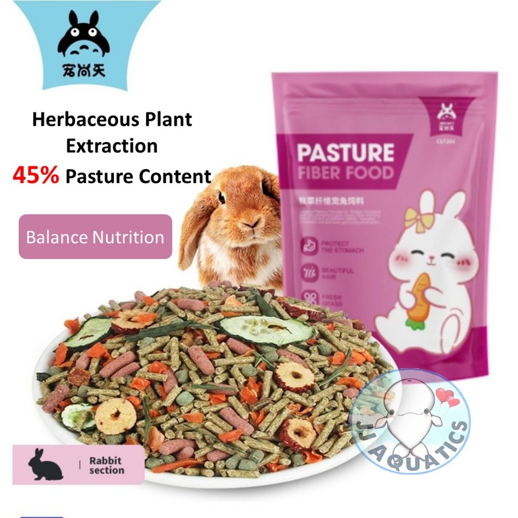View of Jonsanty 2.5kg Premium Pasture Fiber Rabbit Food Contain Alfalfa ...