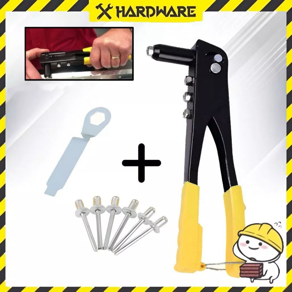 Hand rivet gun/Hand riveter/Rivet gun hand tool/Penyepit Plug/铆钉枪 ...