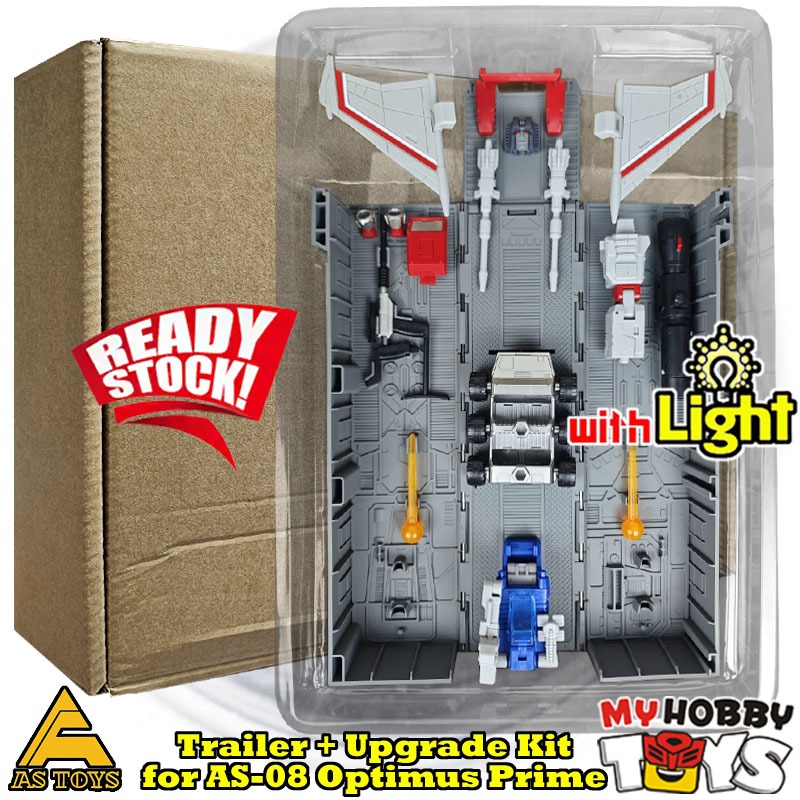 AS Toys Transformable Robot Accessories - AS09 Trailer & Accessory Pack ...
