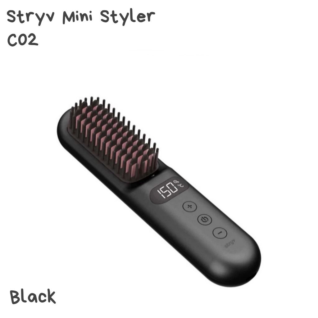 Stryv MiniStyler | Compact Wireless Anti-frizz Heated Comb With ...