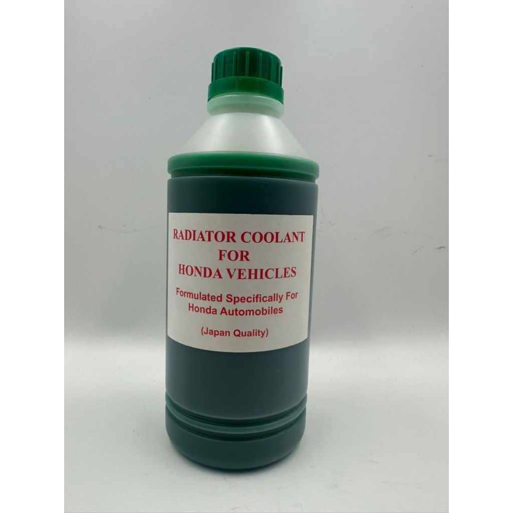 【LONG LIFE COOLANT】1L GREEN RADIATOR COOLANT FOR HONDA VEHICLES (100% ...