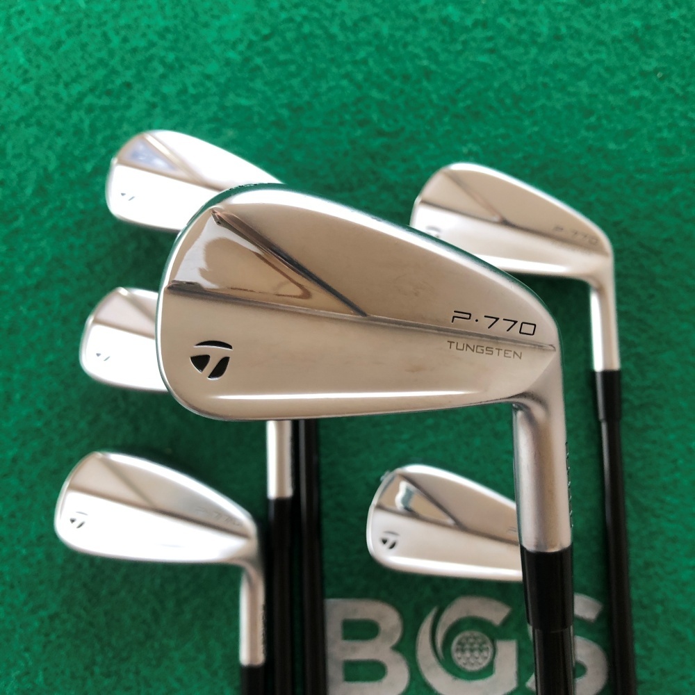 Fers De Golf Taylormade P-770 2023 (5-9+PW) - Occasion Bon état - Shaft Diamana Thump 95 S