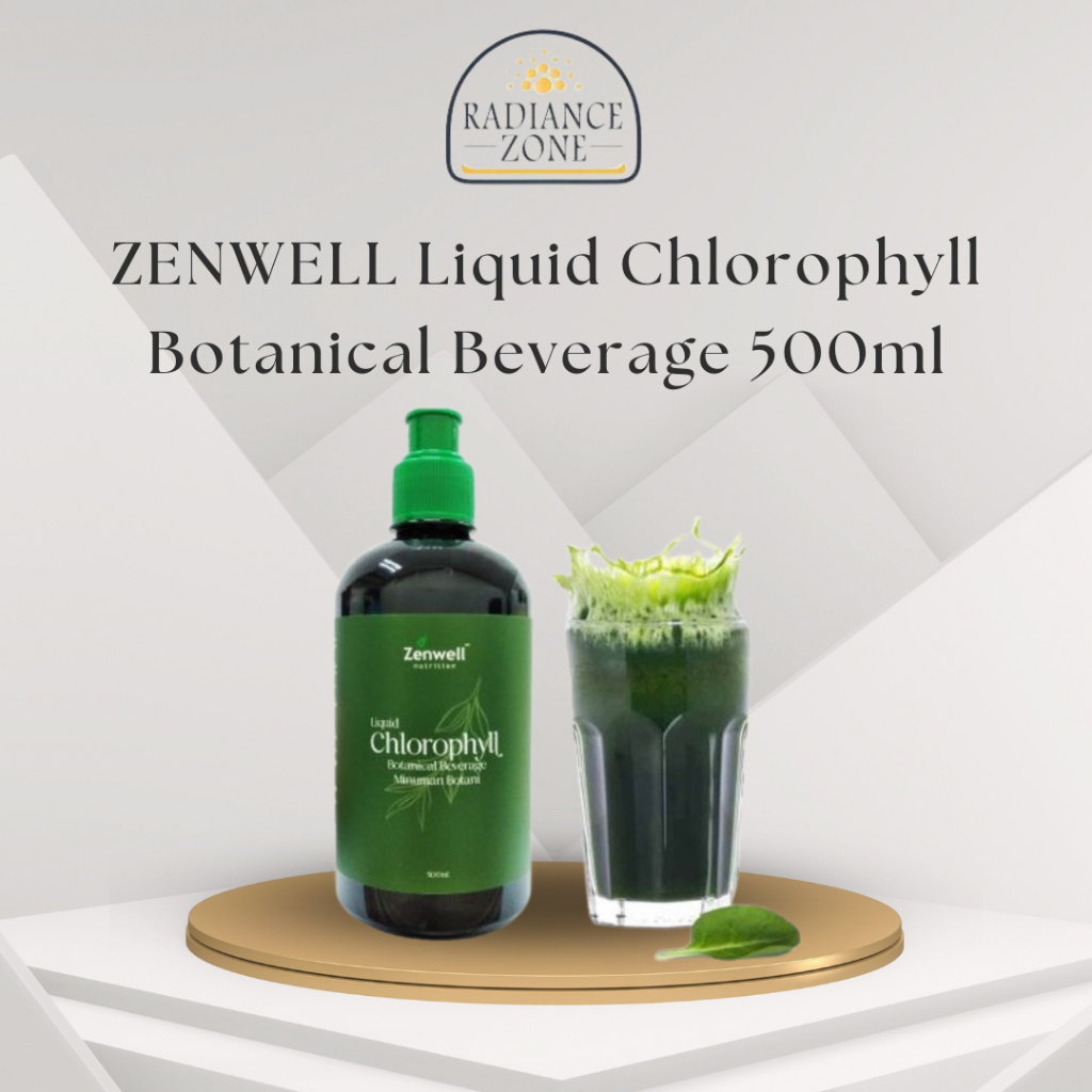 ZENWELL Liquid Chlorophyll Botanical Beverage(Minuman Botani) 500ml ...