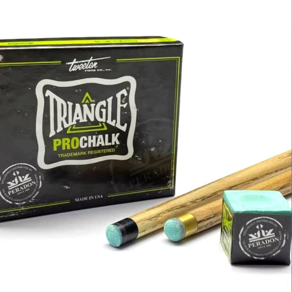 WKP_lmported US Peradon Triangle Pro Chalk.Cue Pro Chalk | Shopee Malaysia