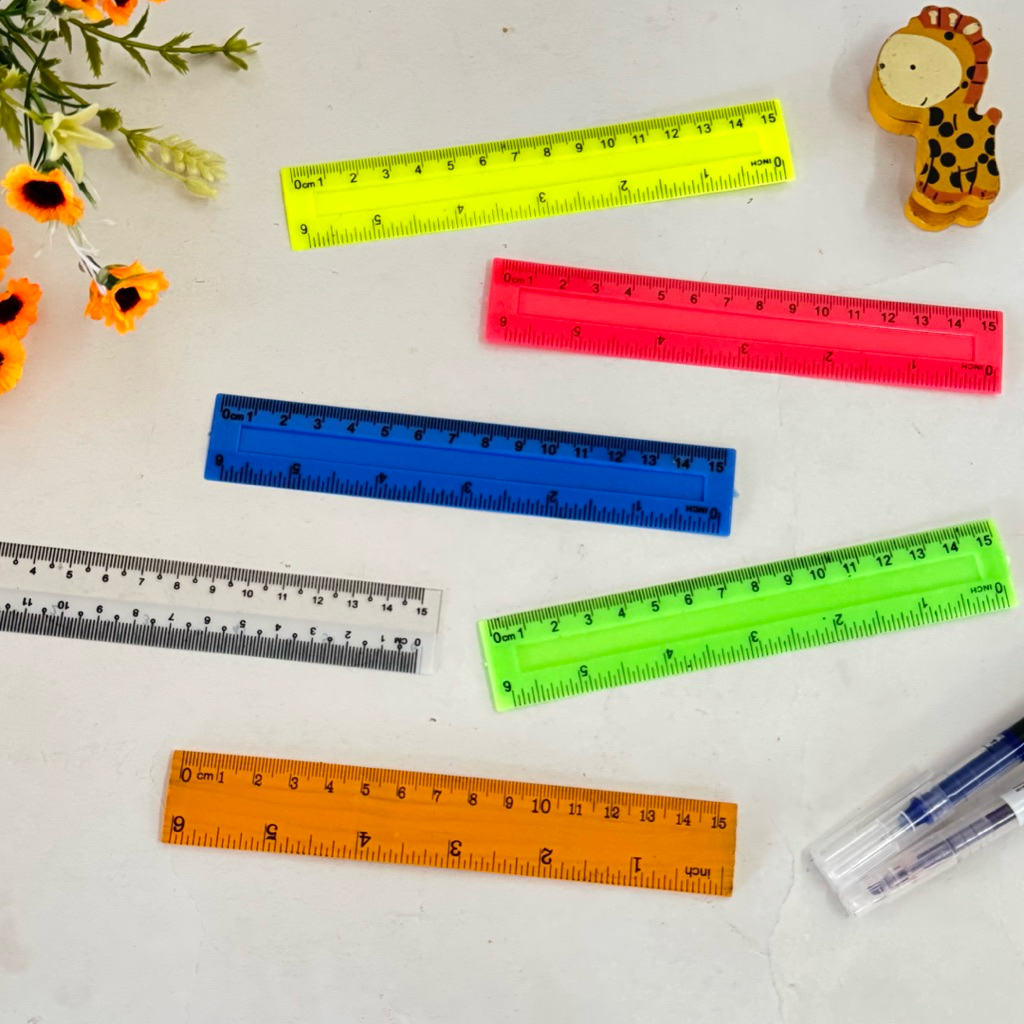 Ruler Pembaris Student Ruler Plastic Ruler Pembaris Kayu Wodden Ruler ...