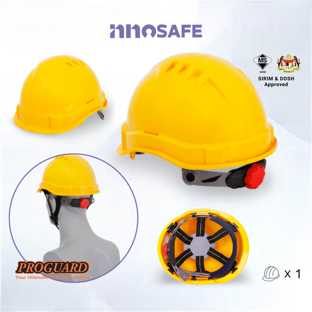 PROGUARD ADVANLITE 2 WHRS 4point | Ratchet system | Topi keselamatan ...