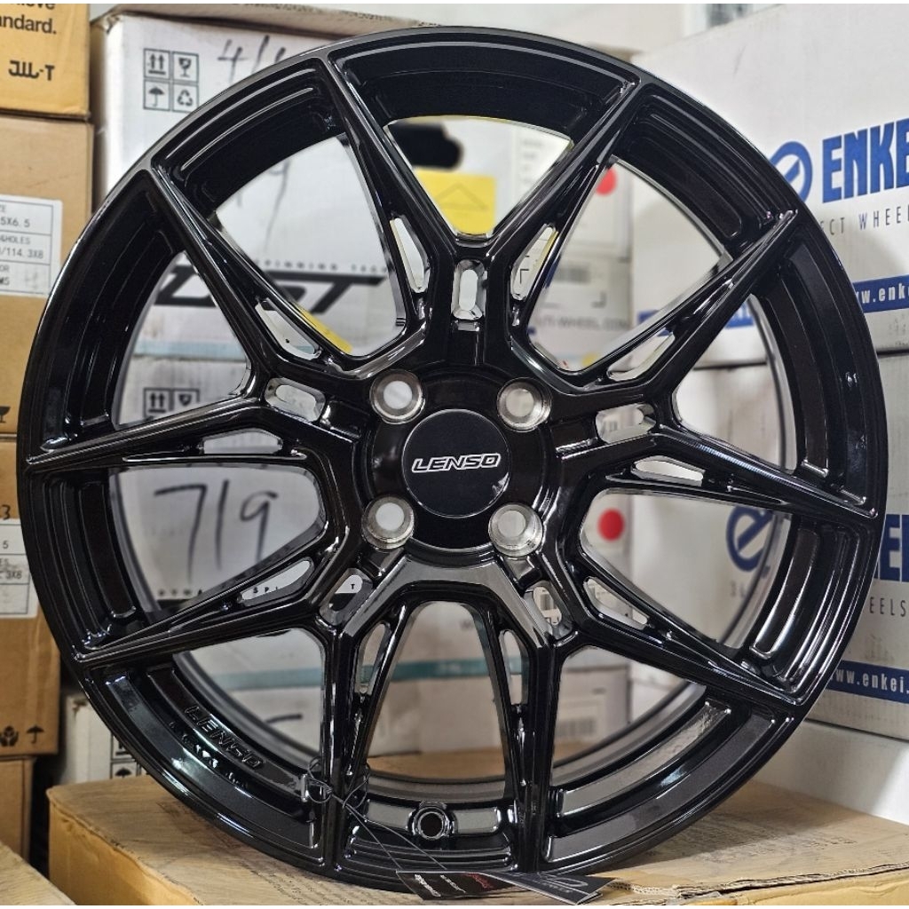 [Installation Provided] Sport Rim Original Lenso Draken 17 inch vios ...