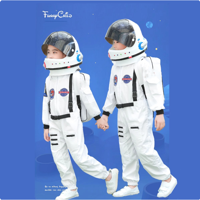 Melayu HZG Children's Space Suit Astronaut Costume For Kids Cosplay ...
