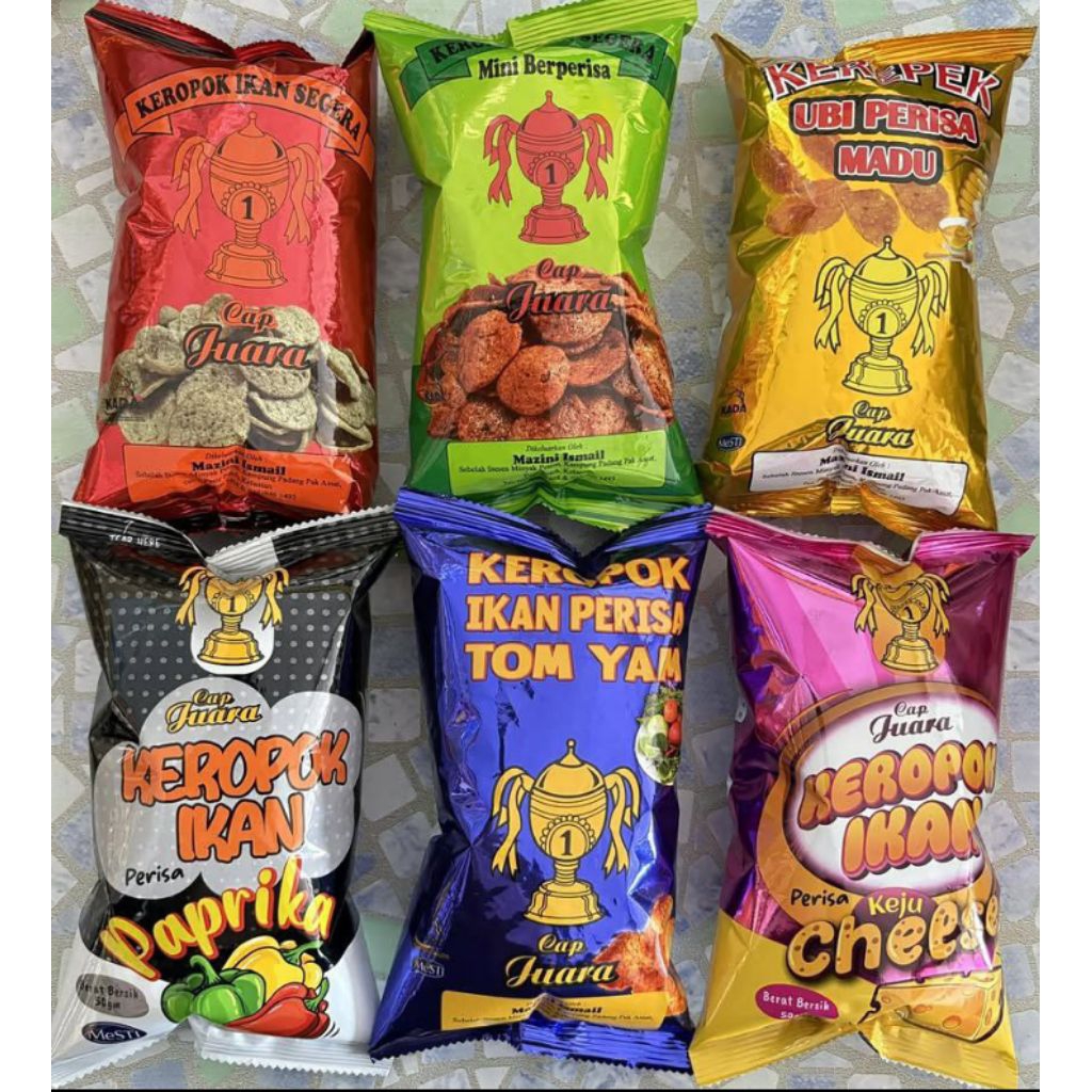 [ JUALAN BUNDLE ] Pelbagai Jenis Keropok 30 pcs 1 Bundle. | Shopee Malaysia