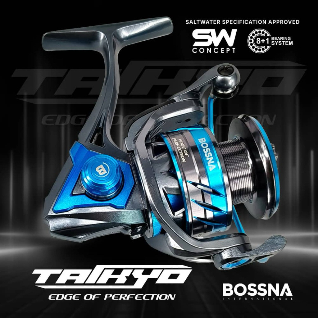 bossna fishing reel Lucana Battle Shore 6000-10000 Saltwater Spinning Bossna Fishing Reel: Sulit na