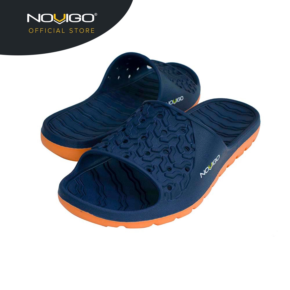 Novigo® Pamplona Dual Density Unisex EVA Sandal (Denim Blue/Salamander ...