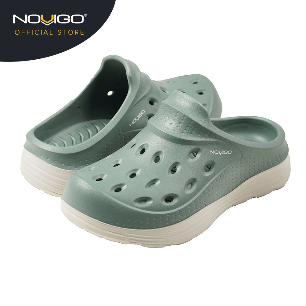 Novigo® Ventugo Dual Density Men EVA Sandal (Sage Green/Hush Gray ...
