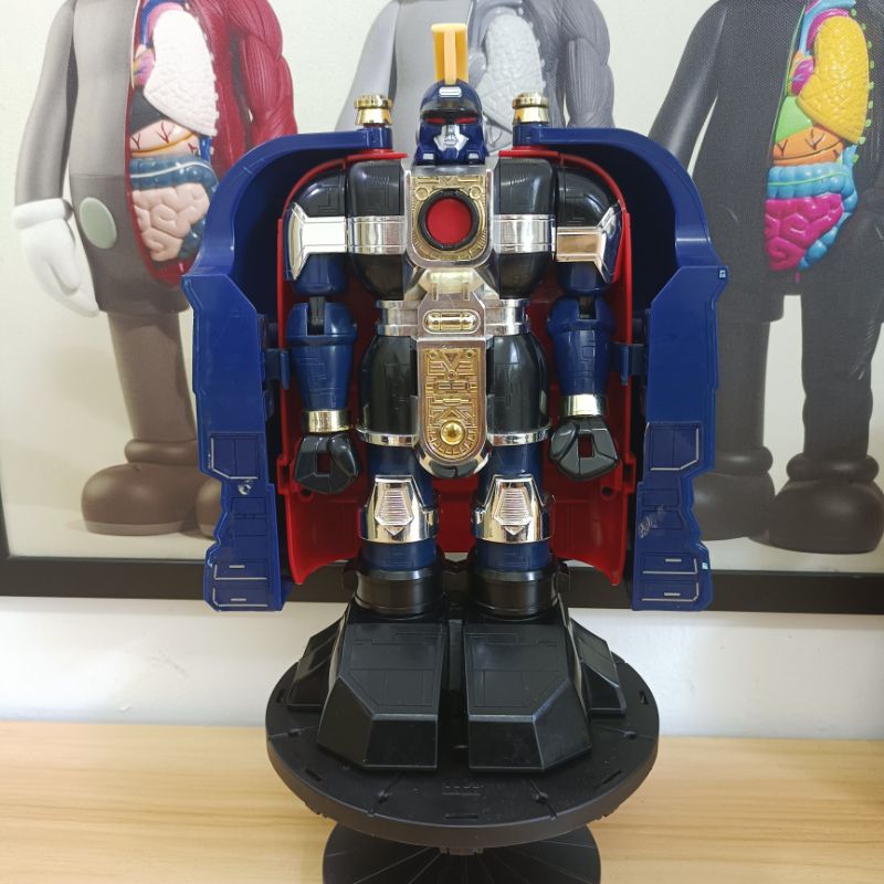 Vintage 1996 Bandai Power Rangers Zeo Chouriki Sentai Ohranger DX Auric ...
