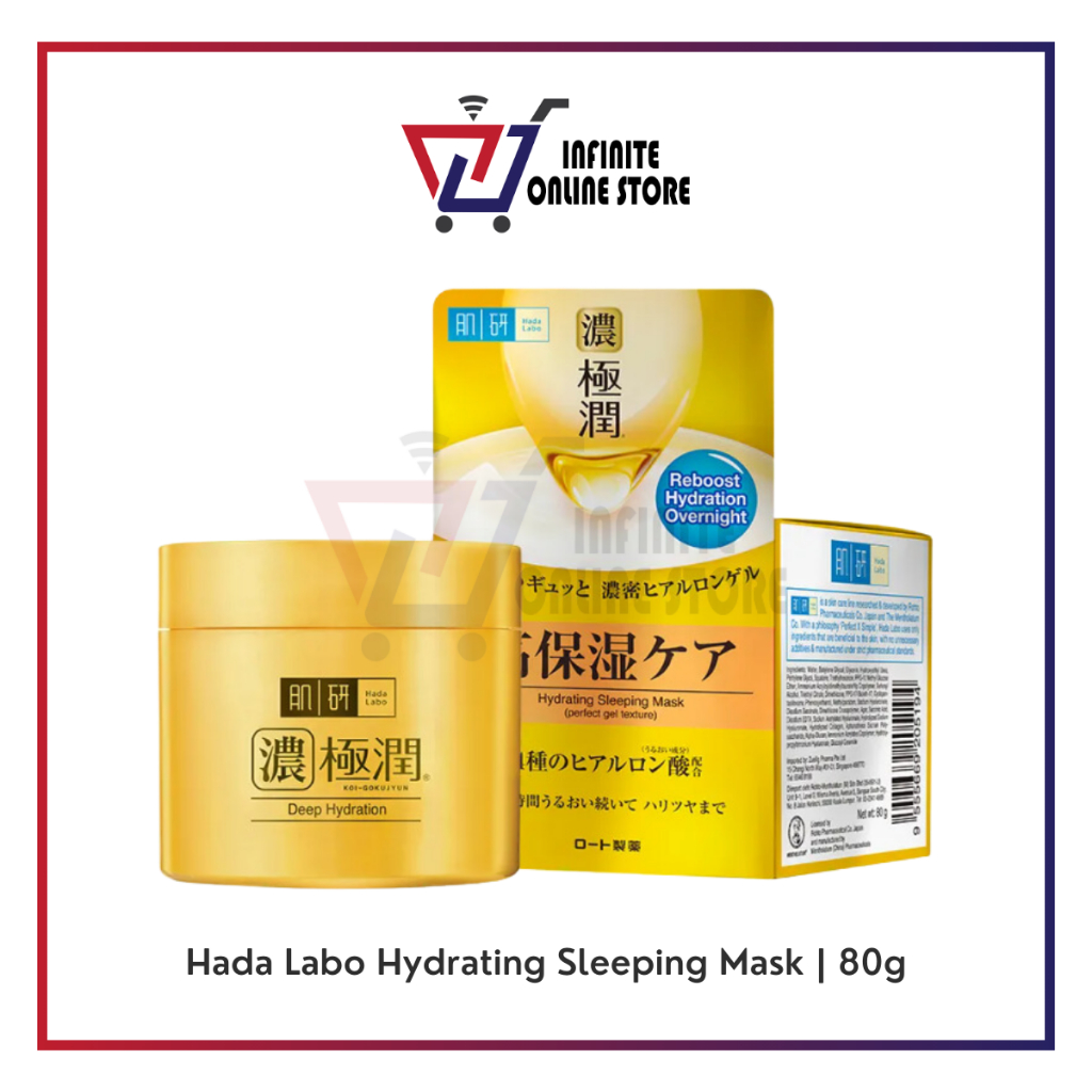 Hada Labo Hydrating Sleeping Mask (80g) | Shopee Malaysia