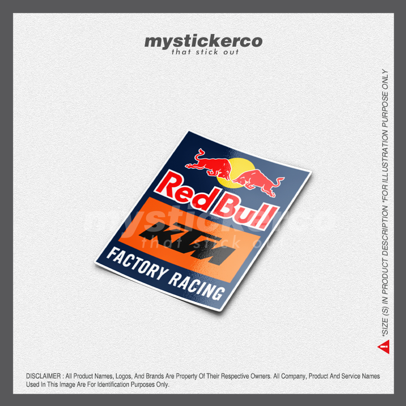Sticker - KTM Factory Racing | Shopee Malaysia