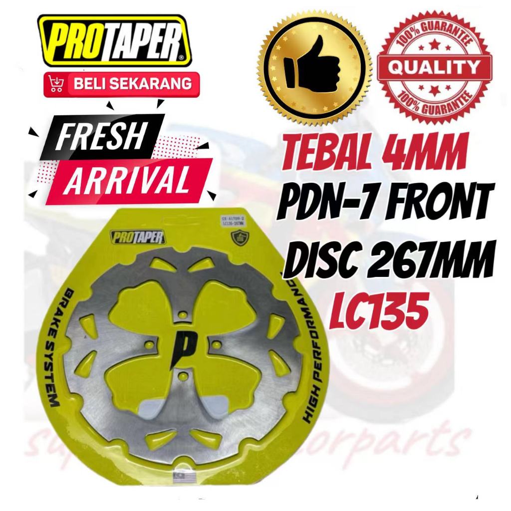 ORIGINAL PROTAPER LC135 Y15ZR Y125Z PROTAPER PDN-7 NEW 267MM 245MM ...
