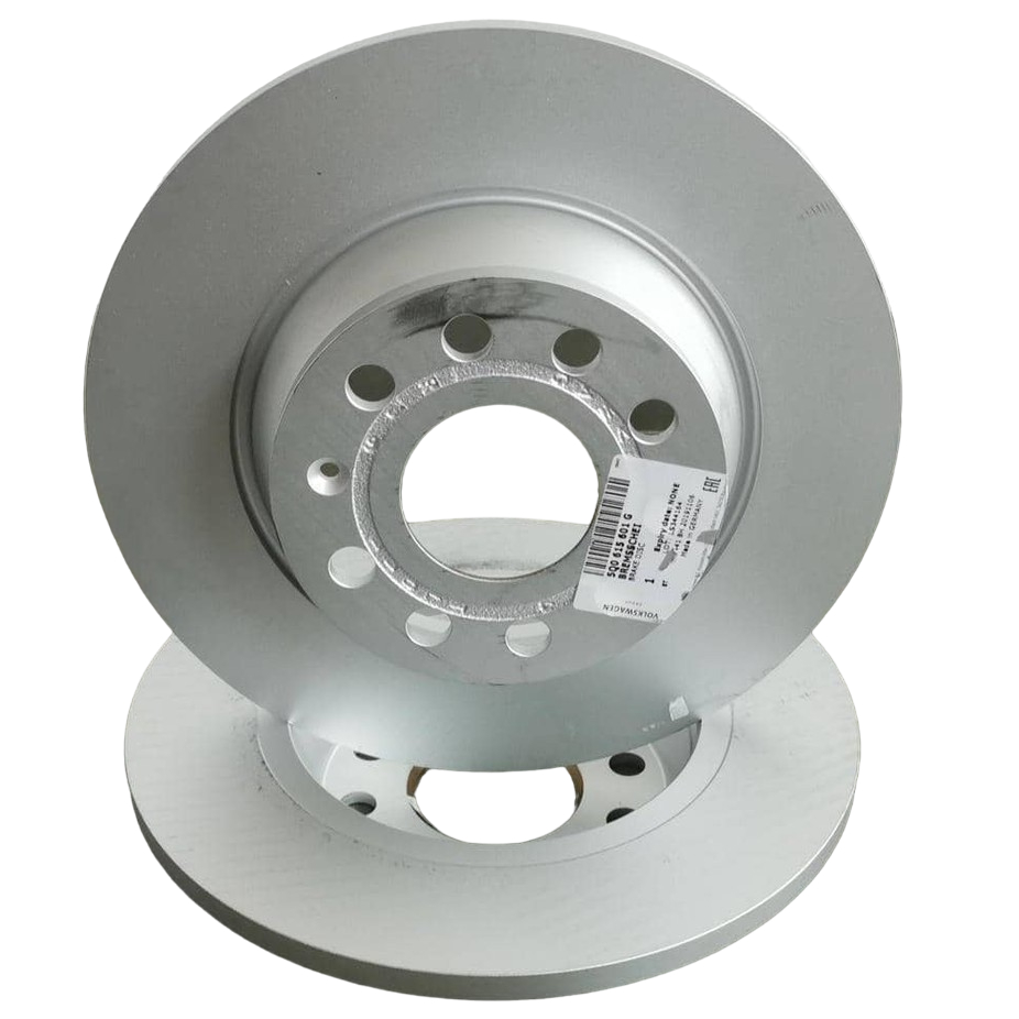 5Q0615601G REAR BRAKE DISC OF 2PCS FOR VW CC EOS GOLF MK5 GTI PASSAT B6 ...
