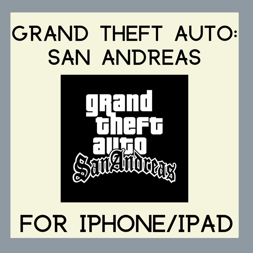 GTA SA Grand Theft Auto San Andreas Shopee Malaysia