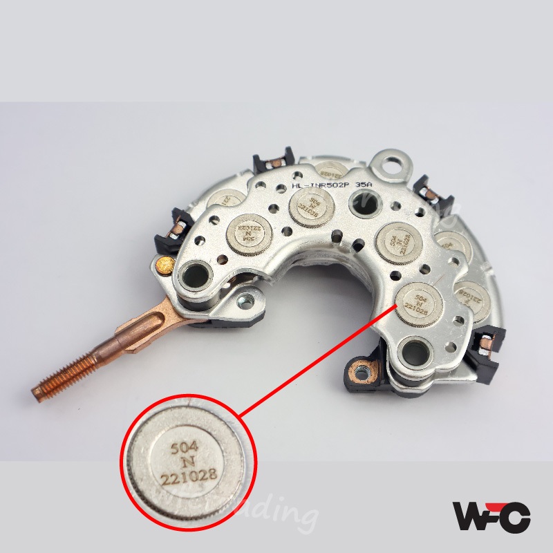 Alternator Rectifier IC Toyota Vios Ncp42 Myvi Avanza Yaris Altis Rush ...