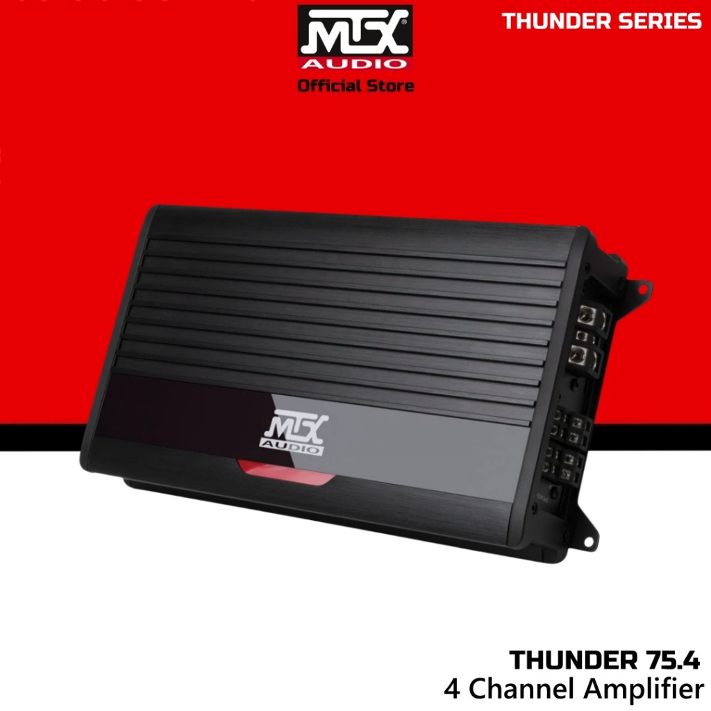 MTX Audio Thunder Series RMS 4-Channel Class A/B Amplifier (400